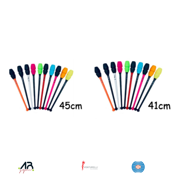 Mazas enlazables venturelli 41/45cm homologadas por la fig