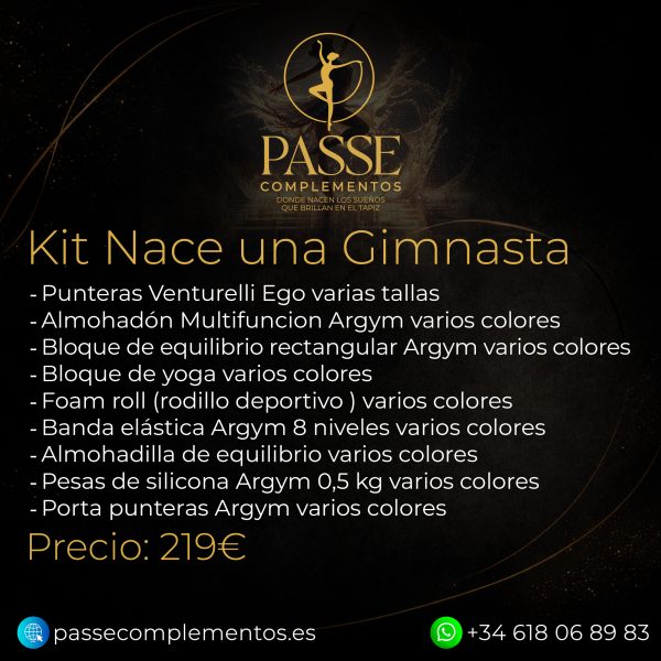 Kit “Nace una Gimnasta”