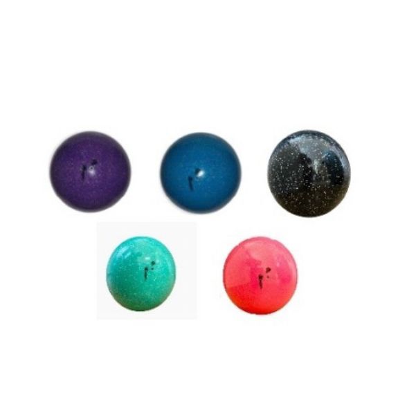 Pelota Venturelli Glitter 185 mm (varios colores, homologada FIG)